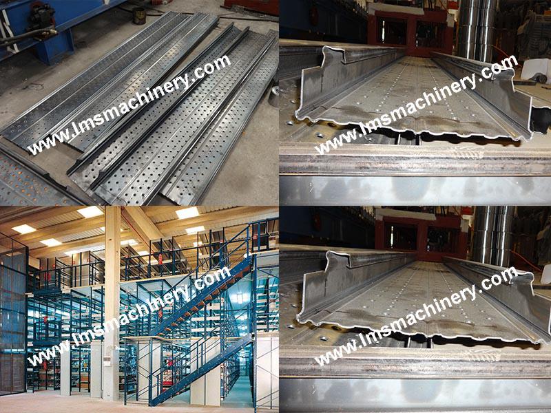 Rack Decking Machine